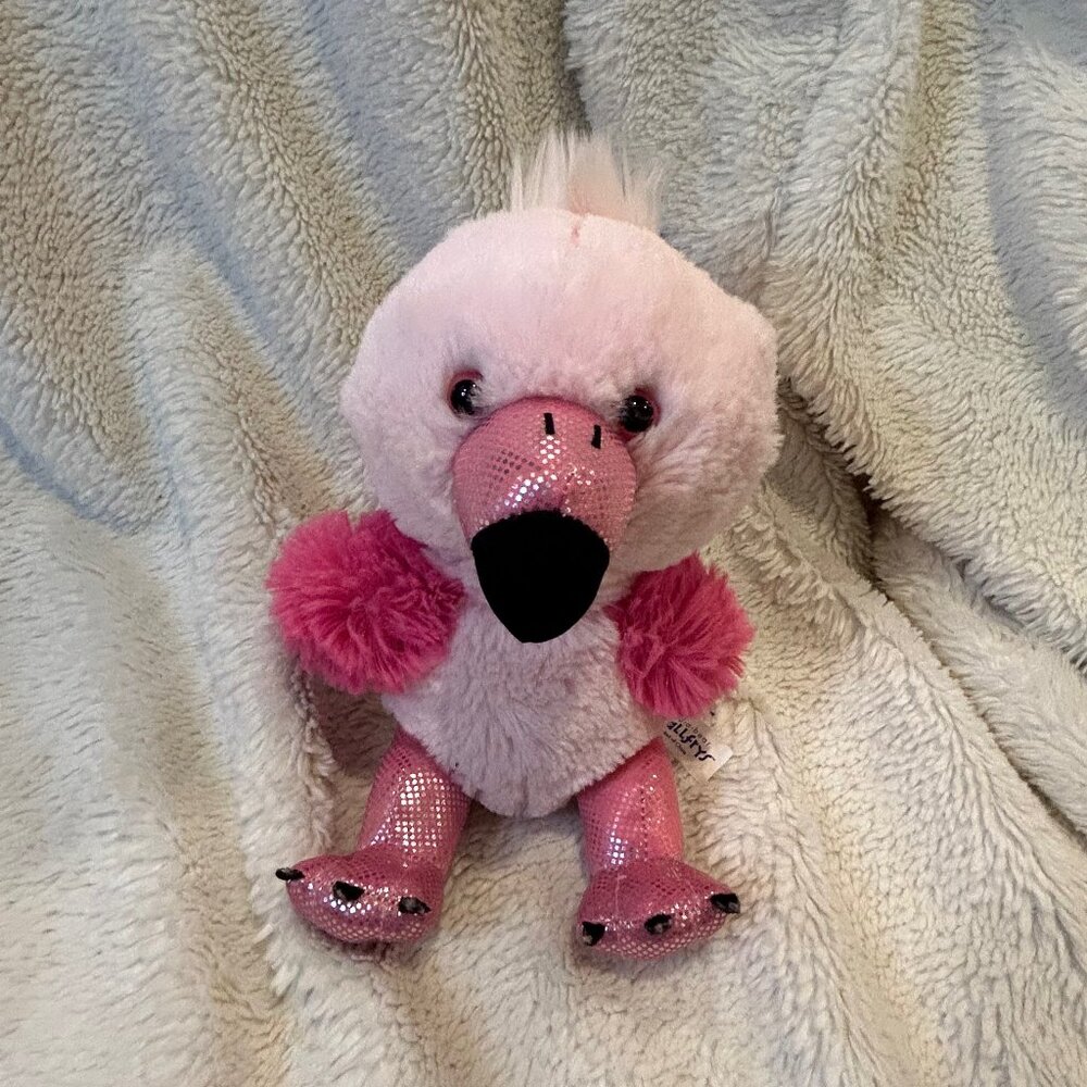 Build A Bear Smallfrys Flamingo Plush Animal Pink 8"